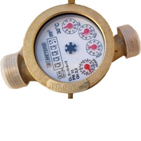 تصویر کنتور آب وارداتی سایز 3/4 و 1/2 بمارک B METERS 