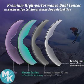 تصویر عینک اسکی برند ZABERT مدل OTG 