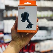 تصویر هلدر UNIVERSAL کیفیت عالی مناسب برای داشبورد وشیشه چسب بسیار قوی پایه بلند باقابلیت 