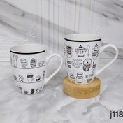 تصویر لیوان سرامیکی پالتی - ۱ 