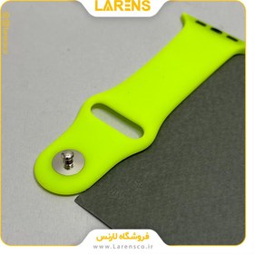 تصویر لارنس | قیمت و خرید بند سیلیکون اپل واچ 42/44/45mm كد 31 رنگ Green 