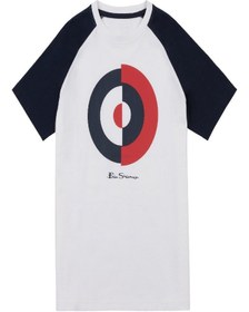 تصویر تی‌شرت رگلان هدف پسرانه بن شرمن برند ben sherman Ben Sherman Boys Target Raglan T Shirt