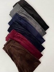 تصویر شلوار مخمل زنانه قواره بزرگ داخل خز سایز ۴۰ تا ۵۶ 