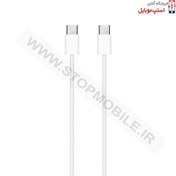 تصویر کابل شارژر آیپد ایر نسل چهار IPAD AIR 4 2020 10.9 INCH از نوع Type-C به Type-C 