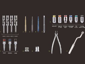 تصویر کیت خارج کننده پیچ و ایمپلنت - Implant & Screw Remover Kit Implant & Screw Remover Kit (s)