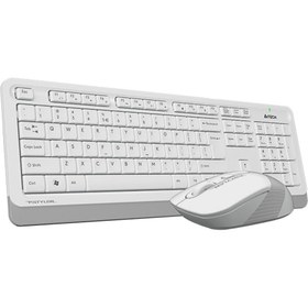 تصویر کیبورد و ماوس ای فورتک مدل FSYLER FG1010 A4TECH FSYLER FG1010 Wireless Keyboard and Mouse