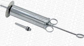 تصویر سرنگ شستشوی گوش استیل ۱۰۰ سی سی 