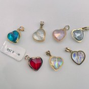 تصویر پلاک سواروسکی قلب 