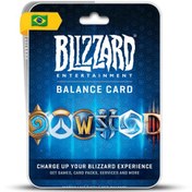 تصویر گیفت کارت بیلیزارد برزیل - Blizzard Brazil Entertainment Gift Card Blizzard Entertainment Gift Card - Brazil