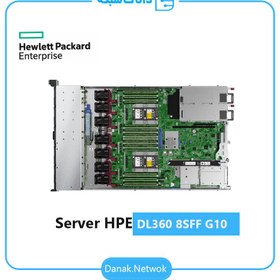 تصویر Server HPE DL360 8sff G10 