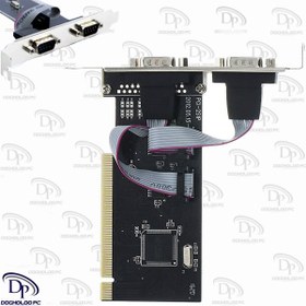 تصویر کارت اینترنال Royal RP-232 PCI SERIAL 