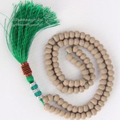 تصویر تسبیح تربت 100 دانه تیجان 