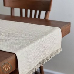 تصویر رانر درشت بافت مراکشی کرمی 