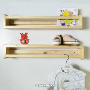 تصویر شلف تمام چوب روس عمق 11 طول 40، یک عدد Shelf