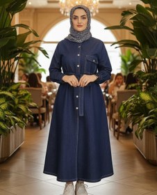 تصویر پیراهن جین زنانه 