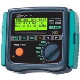 تصویر ارت سنج چهارسیمه کیوریتسو مدل KYORITSU 4106 