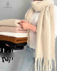 تصویر شال بیگ اسکارف - سبز 