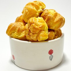 تصویر نان خامه ای وانیلی خشک پفکی فریزدرایر 