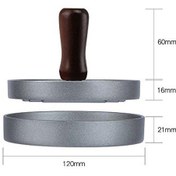 تصویر همبرگر ساز دستی چدنی hamburger maker