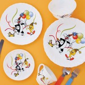 تصویر سرویس غذاخوری 5 تکه کودک پارس اپال کودک توییتی 650 