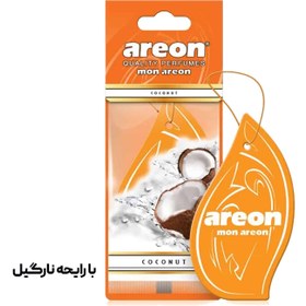 تصویر بوگیر آویزی کارتی Areon رایحه آدامس بادکنکی 