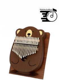 تصویر کالیمبا بلوط طرح خرس 