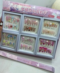 تصویر ناخن دیزاین برجسته(نوجوان_بزرگسال) 