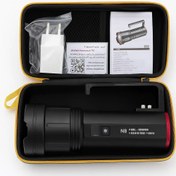 تصویر چراغ قوه آر ال مدل RL-H603 دستی ضدآب زوم‌دار 