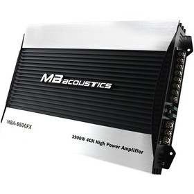 تصویر آمپلی فایر ام بی آکوستیک مدل MBA-8500FX ا MB Acoustics MBA-350T8500FX Car Amplifier MB Acoustics MBA-350T8500FX Car Amplifier