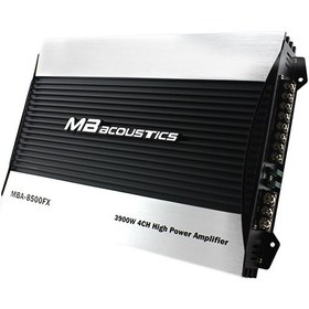 تصویر MBA 8500FX آمپلی فایر خودرو ام بی آکوستیک MBA-8500FX