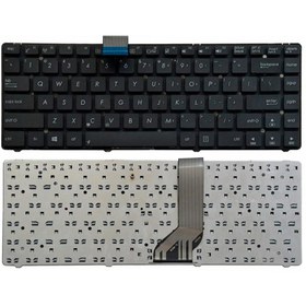 تصویر کیبورد لپ تاپ ایسوس Asus K45 بدون فریم مشکی ا Asus K45 Keyboard Laptop Asus K45 Keyboard Laptop