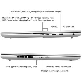 تصویر لپ تاپ اچ پی 16 اینچی مدل HP ENVY 16 H1053DX i7 13700H 8GB 1TB RTX4060 HP ENVY 16 H1053DX i7 13700H