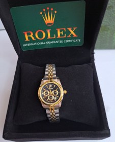 تصویر ساعت زنانه ظریف برند رولکس باکس مخمل و بگ ارسال رایگان روز زن تولد کیفیت عالی Rolex