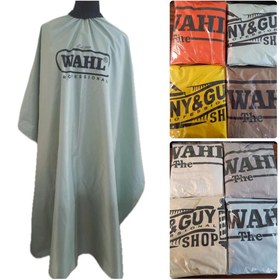 تصویر پیشبند اصلاح مردانه مدل وال رنگی 