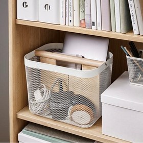 تصویر سبد بزرگ ایکیا RISATORP ikea Basket With Compartments