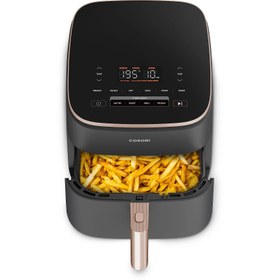 تصویر سرخکن بدون روغن Cosori آمریکا مدل Turbo Blaze Chef Cosori Turbo Blaze Chef Edition 6 L Airfryer