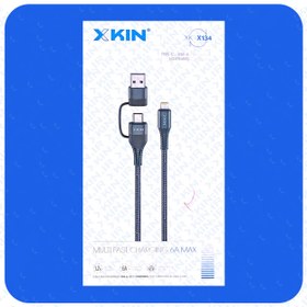 تصویر کابل شارژ USB به لایتنینگ مدل XKIN XK-134 طول 1.20 متر 