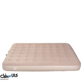 تصویر تخت بادی دو نفره بادی کمپینگ همراه با پمپ شارژی ارتفاع 25 سانتی متر 