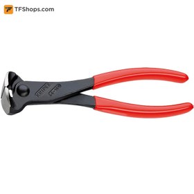 تصویر انبر کف چین کنیپکس مدل 6801180 سایز 180 میلی متر End Cutting Nipper