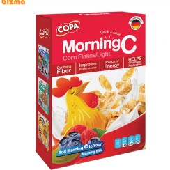 تصویر غلات صبحانه مورنینگ سی کوپا – 300 گرم copa Morning c Light Corn Flakes