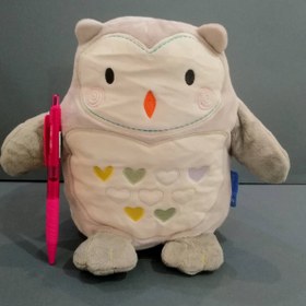 تصویر جغد آویز جغجغه 