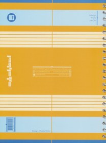 تصویر دفتر نت 5 خط (100 برگ)،(سیمی) 