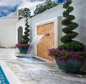 تصویر نازل پرده آب شوتر 