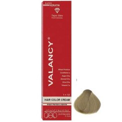 تصویر رنگ مو والانسی سری زیتونی مدل بلوند زیتونی خیلی روشن شماره M8 VALANCY M8Hair Color 100 ml