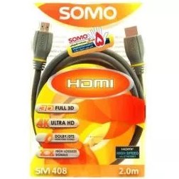 تصویر کابل HDMI سومو مدل SM408 به طول 2 متر Somo SM408 HDMI Cable 2m