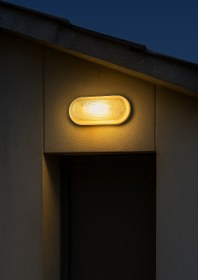 تصویر چراغ دیواری حباب ساندویچی بدون کفی 