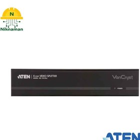 تصویر ویدئو اسپلیتر 4 پورت VGA آتن (ATEN) مدل VS134A 