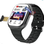 تصویر ساعت هوشمند Telzeal TC44 سیم کارت خور با حافظه ۶۴ گیگ و رم ۶ گیگابایت 