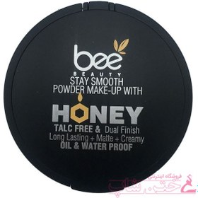 تصویر پنکیک بی بیوتی شماره لایت۱ bee beauty foundation powder light1 