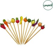 تصویر خلال تزیینی فینگر فود مدل میوه ای 